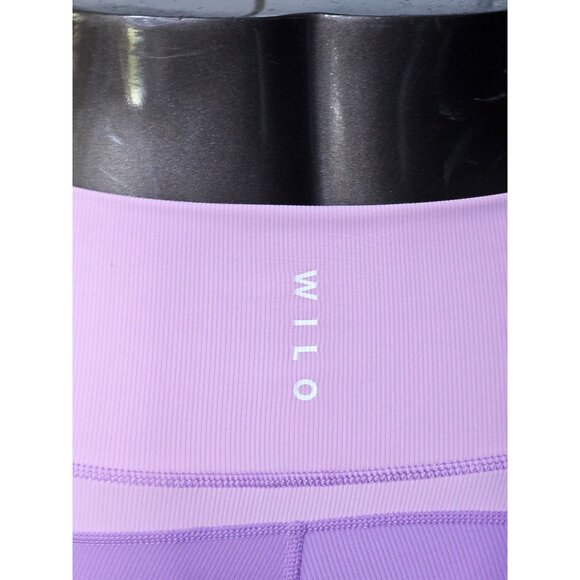 NWT Wilo The Label Women's Lilac Pink Color Block Legging Pants Sz Small  2770 - Picture 6 of 9